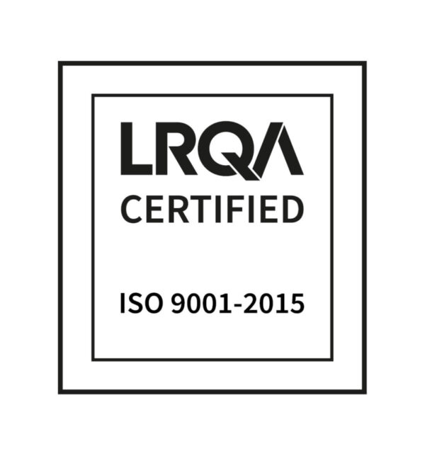 LRQA Certified ISO 9001-2015